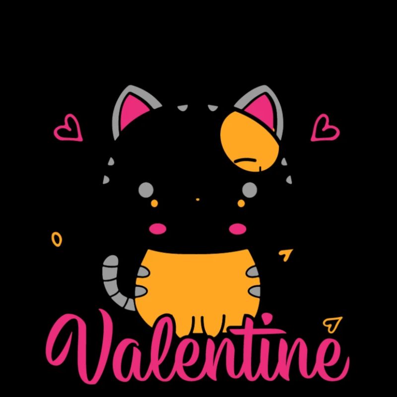 mon chat est mon Valentin