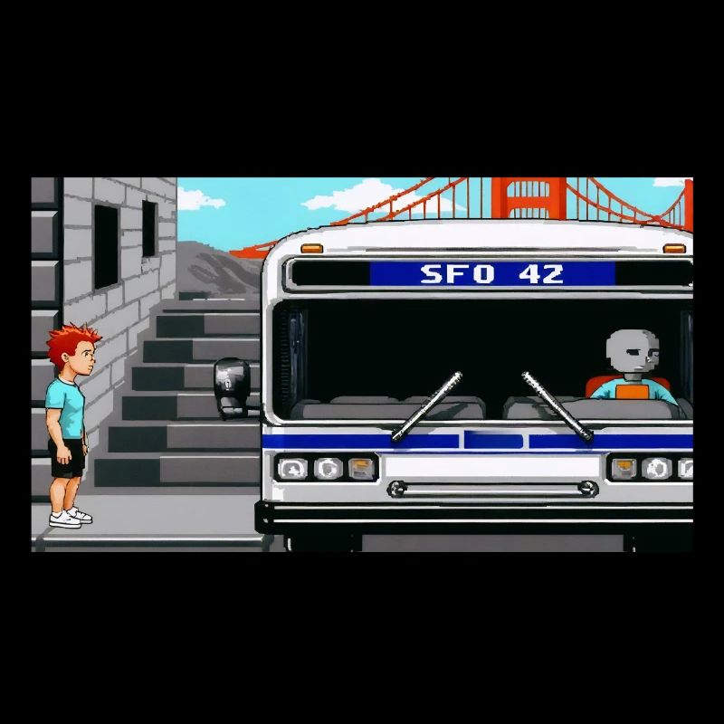 Bay-Trans 42 - 8 Bit Retrogame Charme Zak