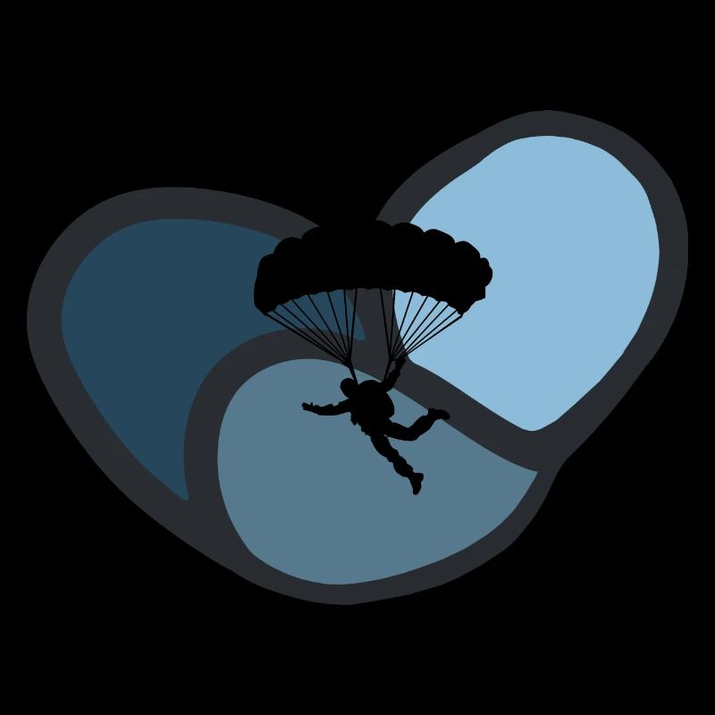 Parachutisme en chute libre Base Jump