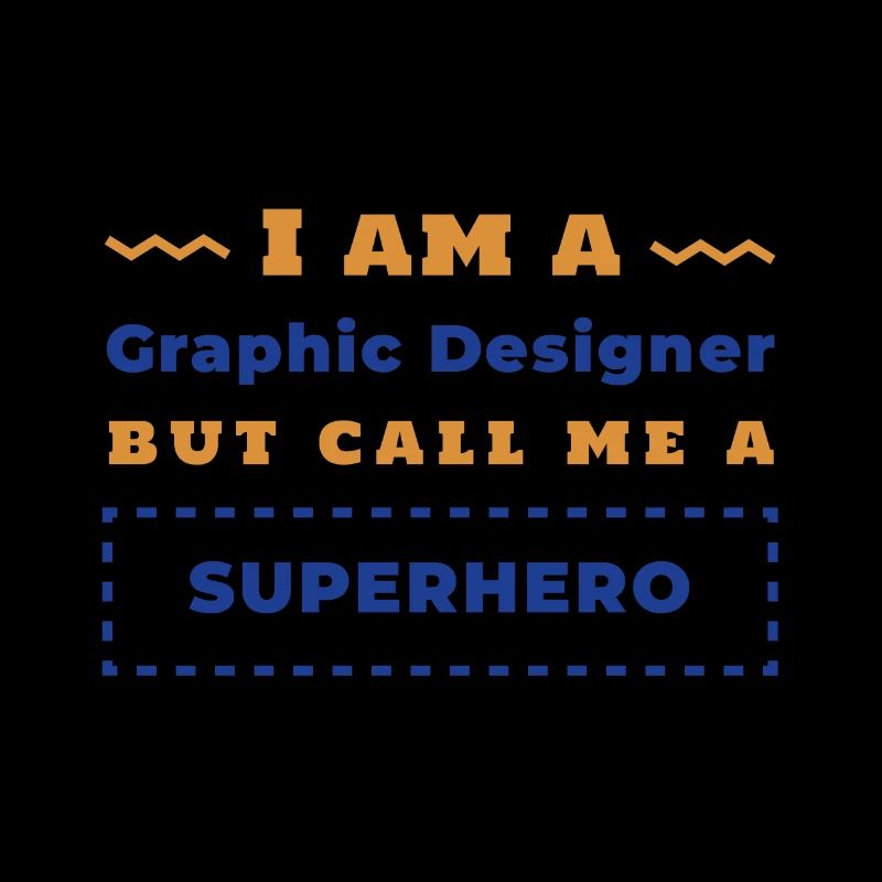 Ich bin ein Grafikdesigner