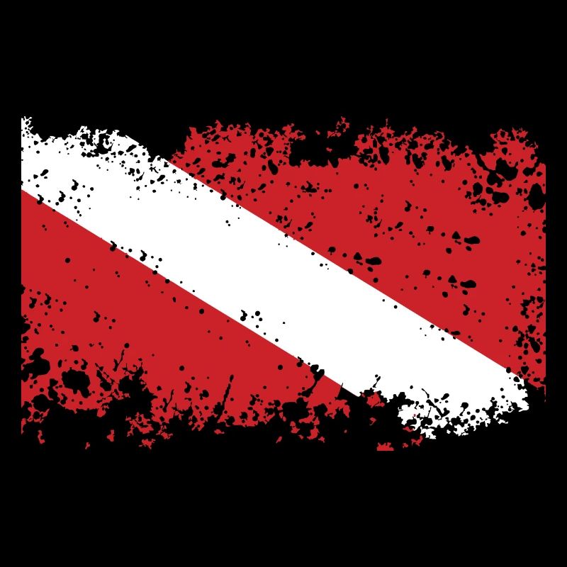 DIVE FLAG WORN Plongée/Tauchen/busseig/Mergulho/