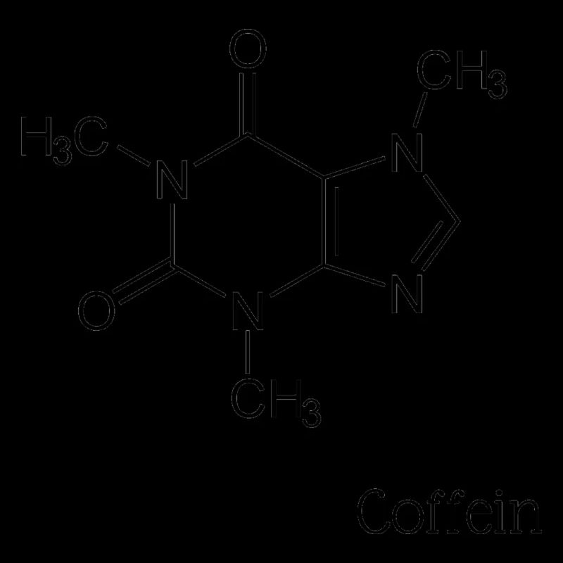 Caffeine structural formula