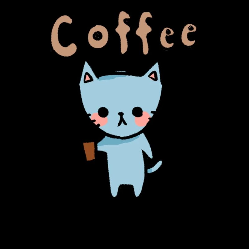 chat de café