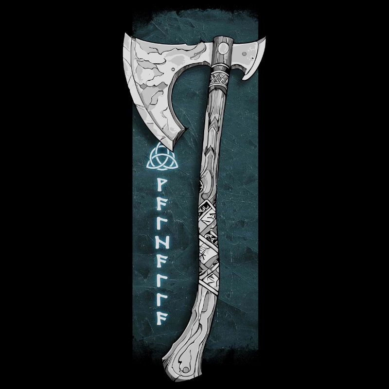 Warrior's Path: Axe and Celtic Runes