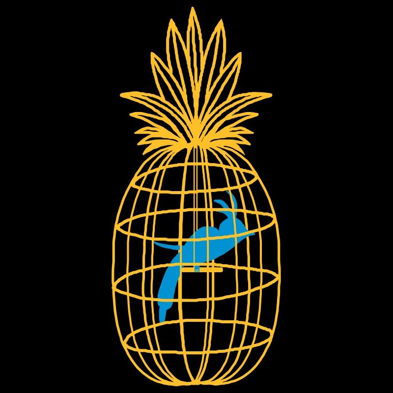 naturecontest cage pineapple and bird