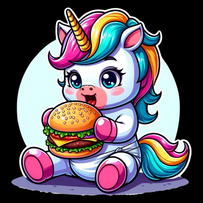 Colles EINHORN T-Shirt