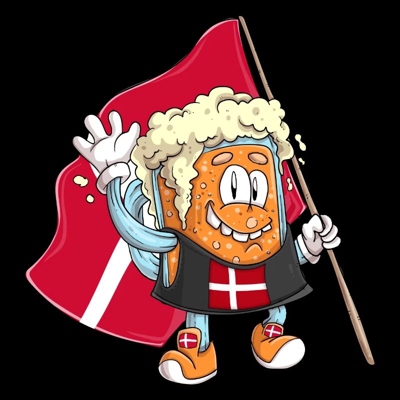 Fan de bière du Danemark