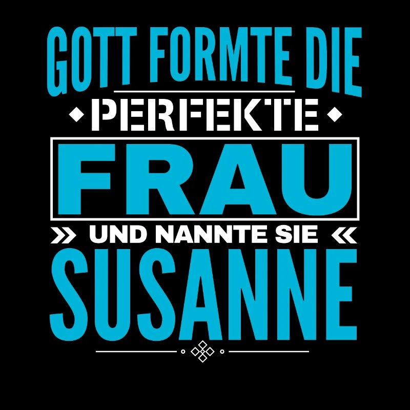 Conception de nom de Susanne