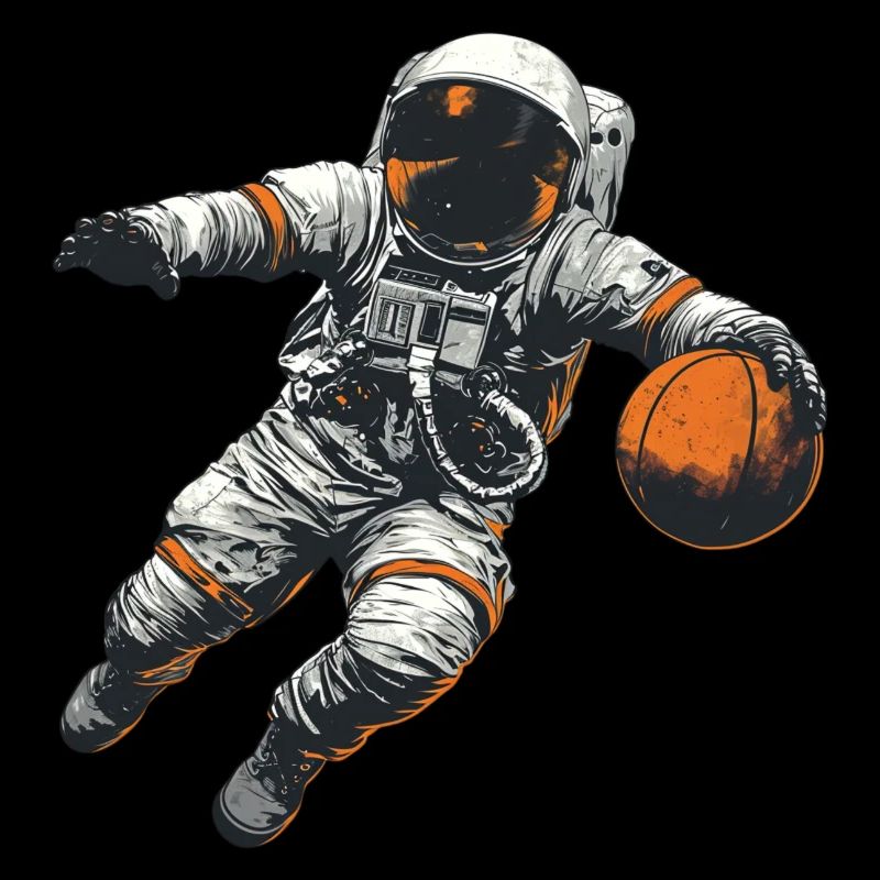 Astronaute de basket-ball