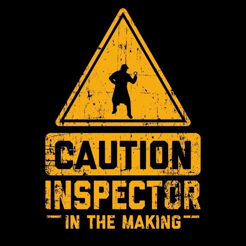 CAUTION Inspector In The Making
