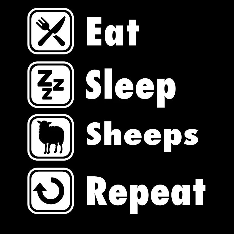 SHIRT - Eat Sleep Sheep Repeat