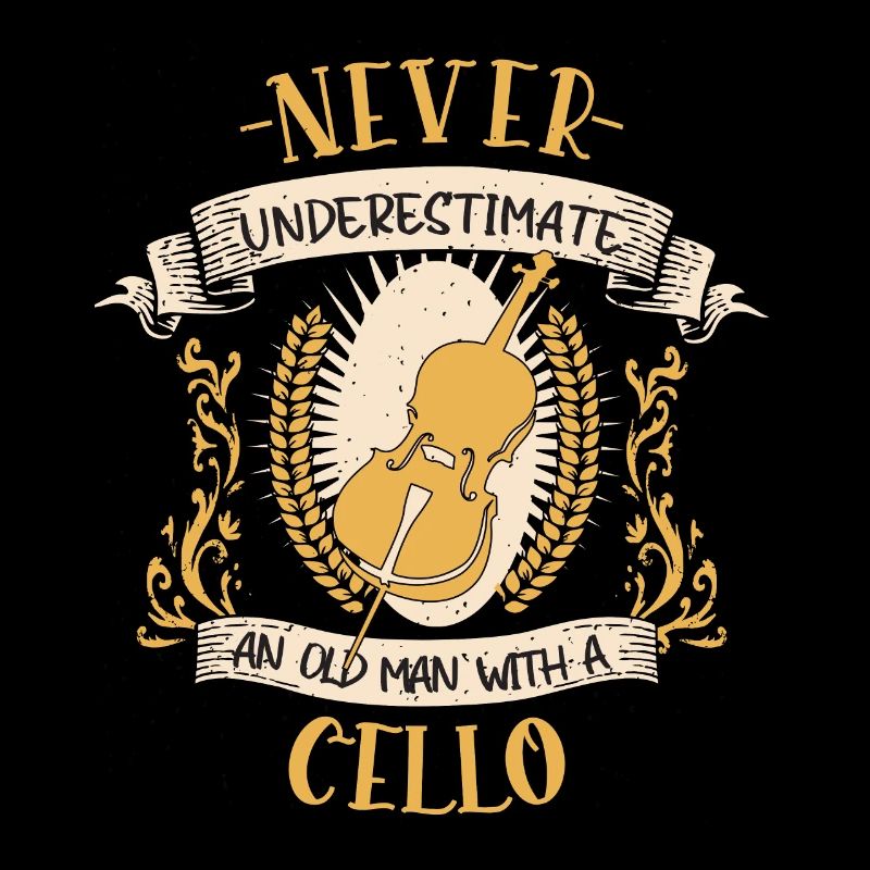 Cello Musician String Instrument Gift