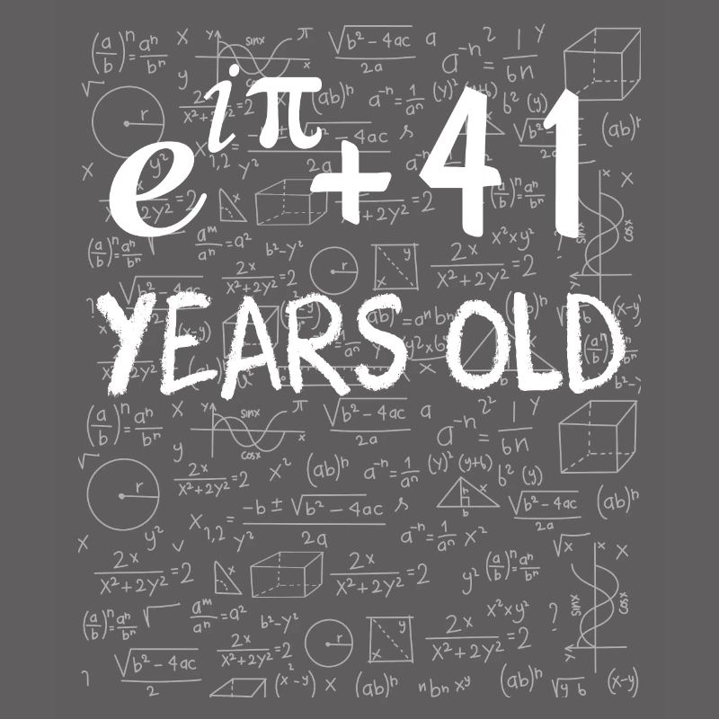 40th birthday 40 years Euler Identity math gift