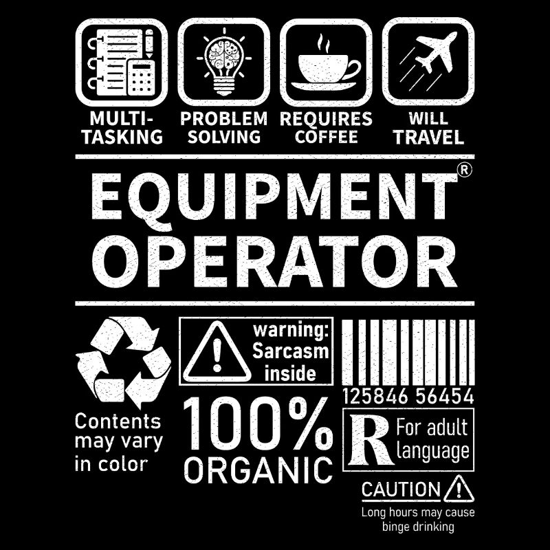 Equipment operator multi tasking problem solving