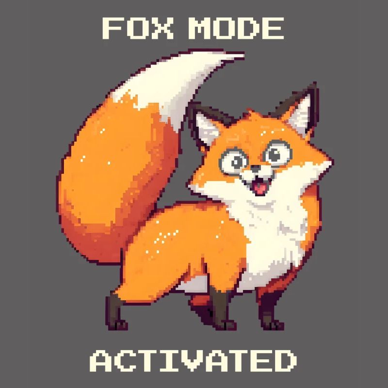 Fox Mode Enabled | derpy fox humor