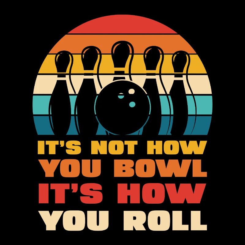 Retro Bowling Roll Style