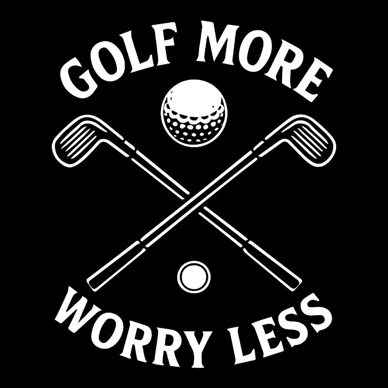 Golf Plus d’inquiétude Moins drôle Citation de golf