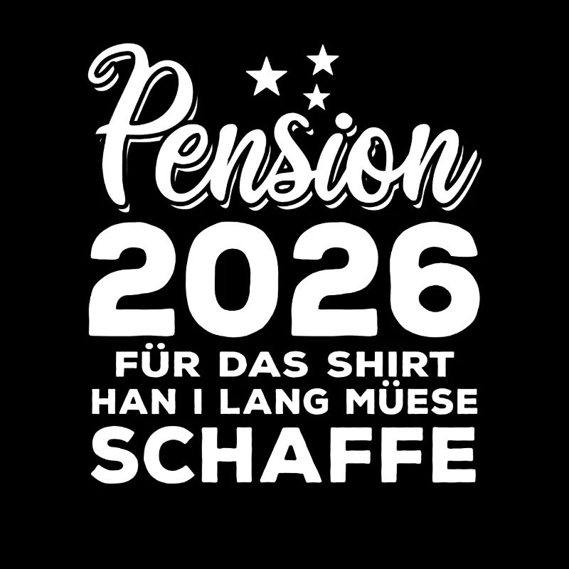 Pension 2026 lang müese schaffe, schwiizerdütsch