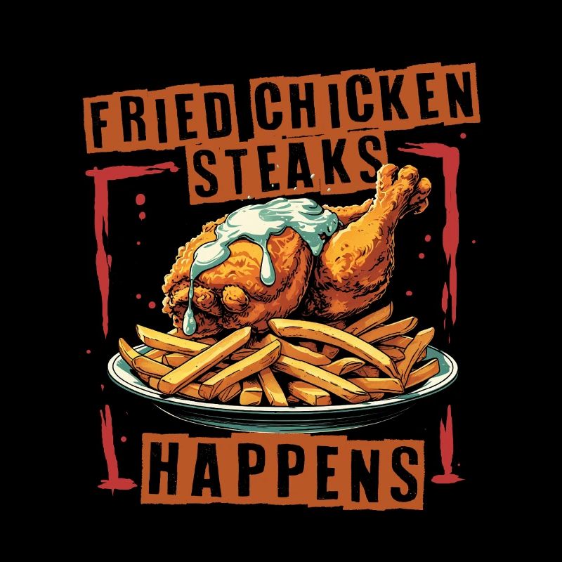Fried Chicken Steaks Happens