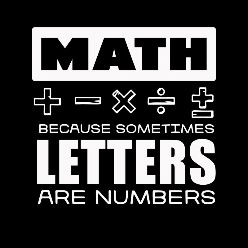Mathe: Buchstaben Sind Zahlen