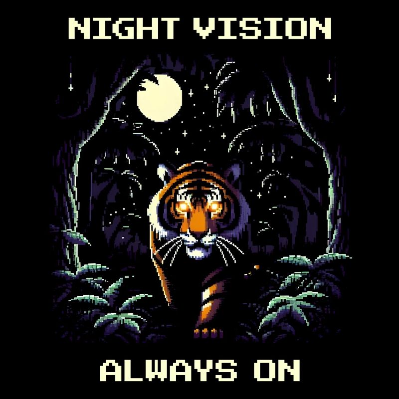 Vision nocturne toujours activée | Faune nocturne des tigres