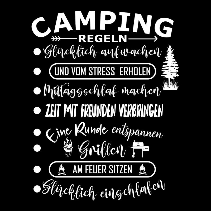 Echte Camping Regeln Outdoor Abenteuer