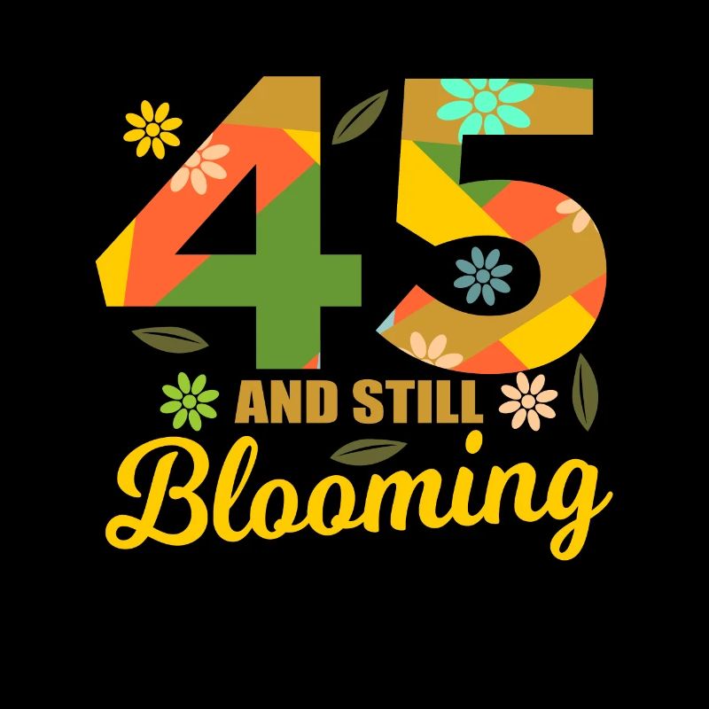 45. Geburtstag 45 Jahre alte Geschenkidee