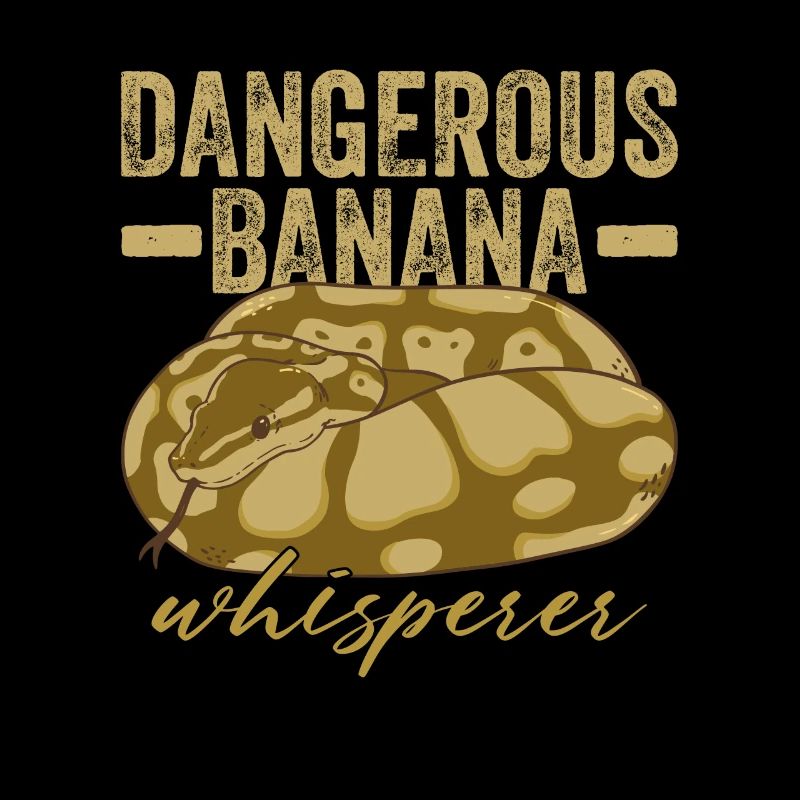 Gefährliche Banana Whisperer Königspython
