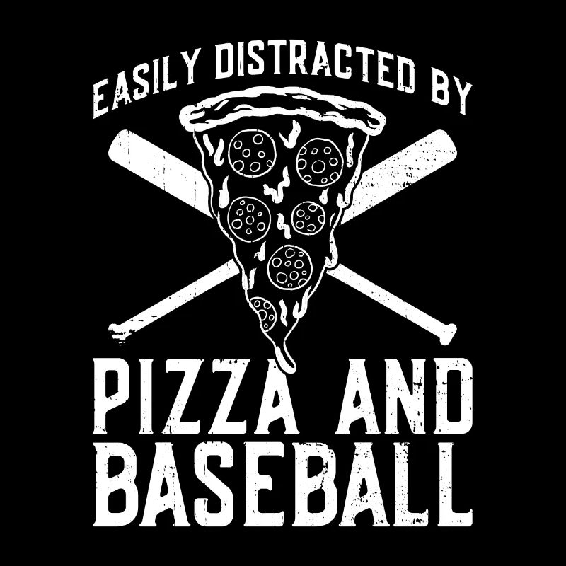 Pizzabäcker, Der Baseball Und Pizza Liebt