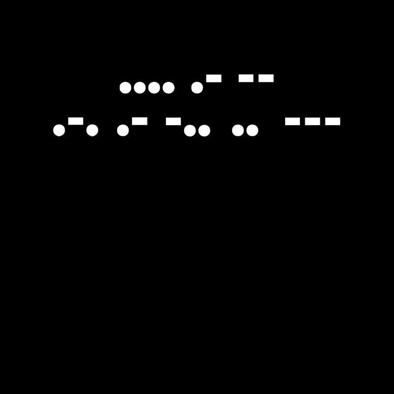 Amateurfunk-morsecode-design Für