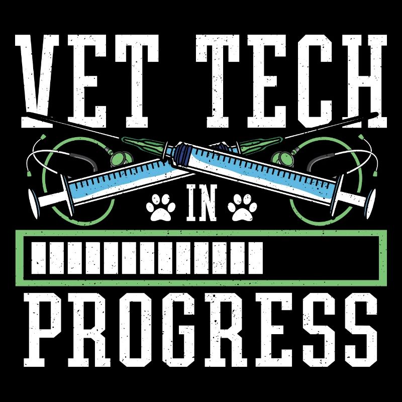 Veterinärtechniker Tierarzt Vet Tech in Progress