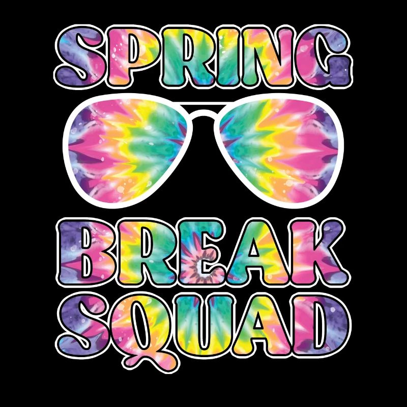 Spring Break Squad Summer Holidays Spring Break