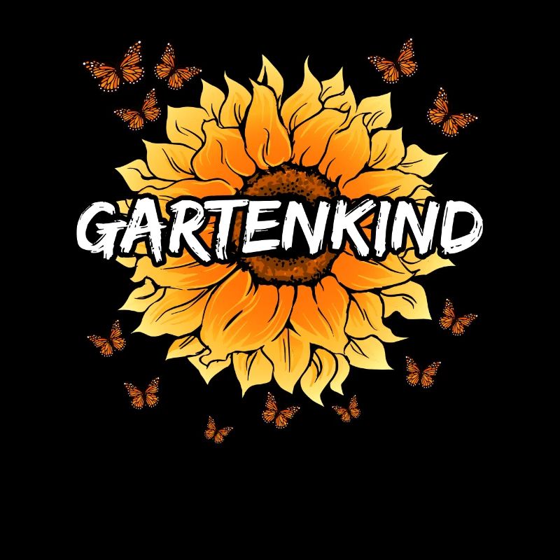 Gartenkind Sonnenblumen Kinder Gartenfreunde