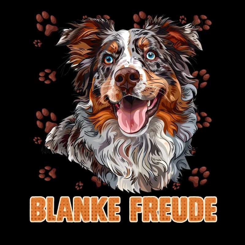 Australian Shepherd BLANK JOY Aussie