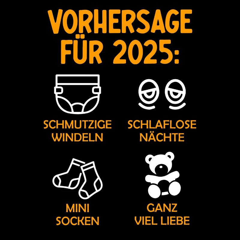Werdende Eltern Vorhersage für 2025 Werdender Papa