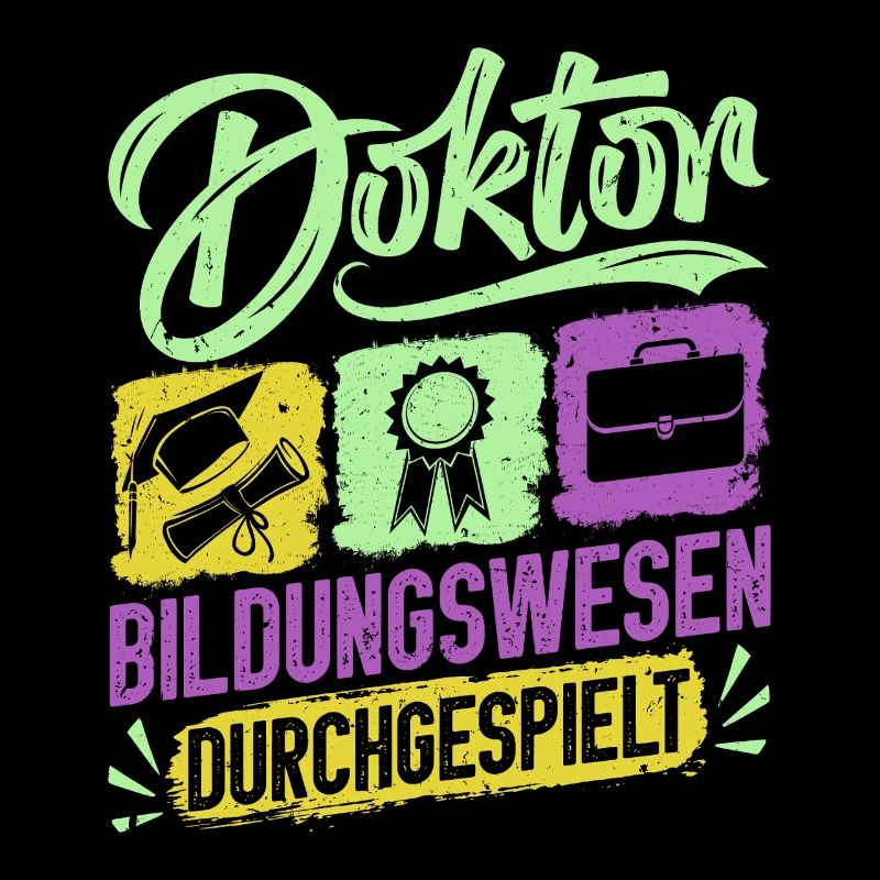 Doktortitel DOKTOR BILDUNGSWESEN DURCHGESPIELT