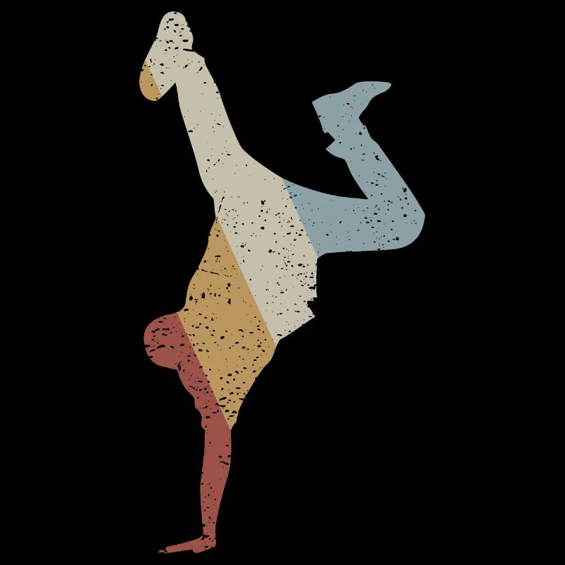 Breakdance Retro Style Vintage