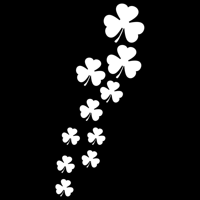 Shamrocks de la Saint-Patrick Shamrock Pluie de trèfles