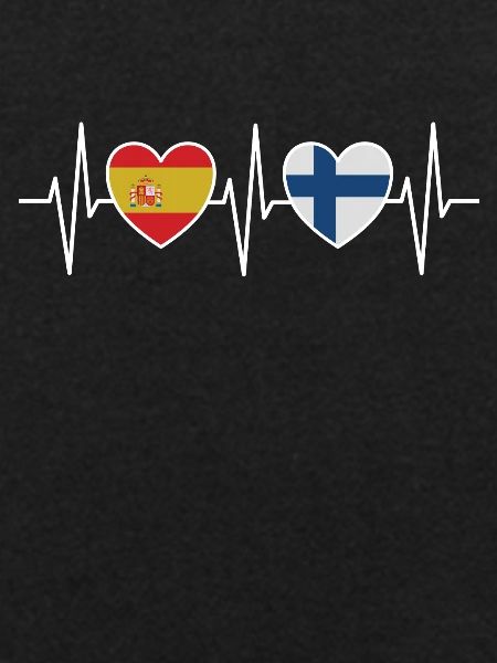 Espanjan ja Suomen lippu Liput