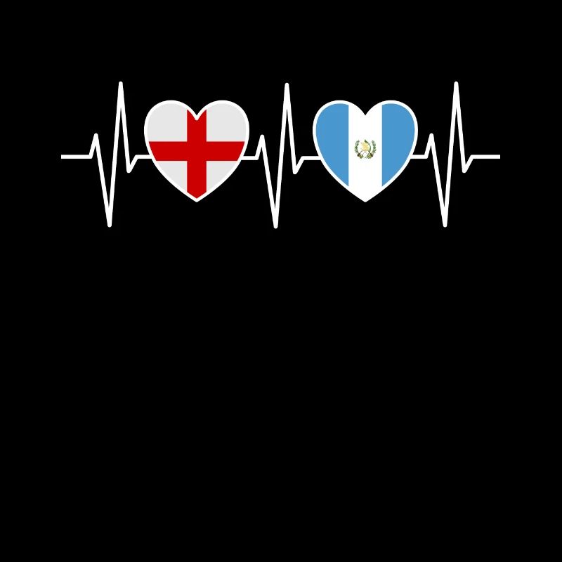 Angleterre et Guatemala Drapeaux guatémaltèques