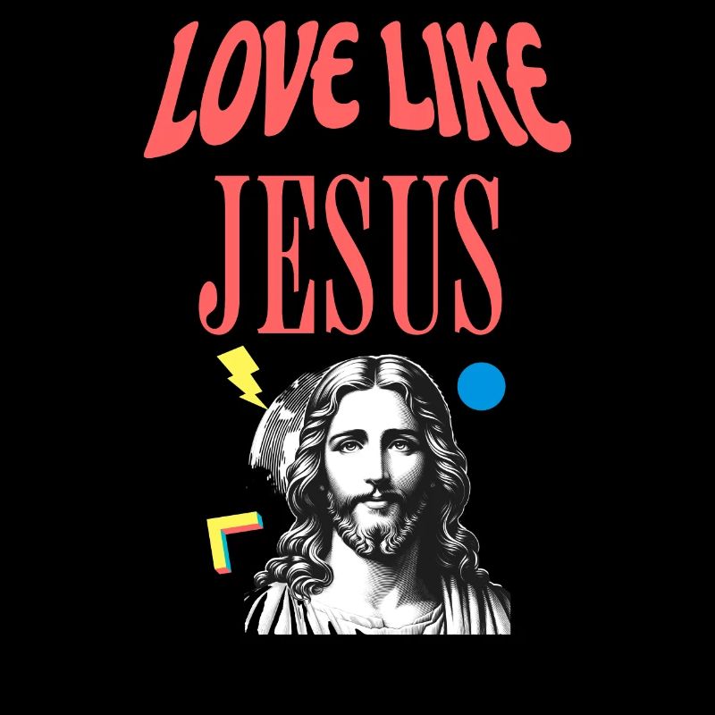 Aimer comme Jésus Visage moderne de Jésus