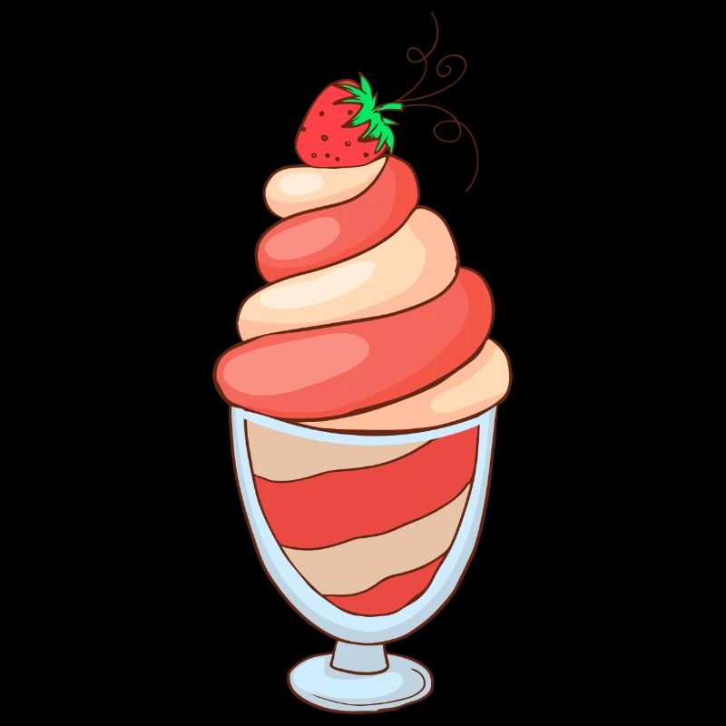 Eis Speiseeis Eiskrem Eiscreme Kugeleis Eisbecher