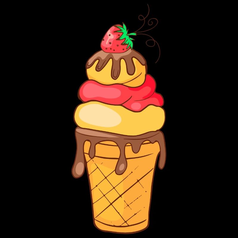 Crème glacée, crème glacée, crème glacée, crème glacée, boule, crème glacée, sundae