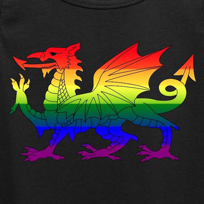 Welsh Pride Flag, Baner Balchder Cymru, Wales