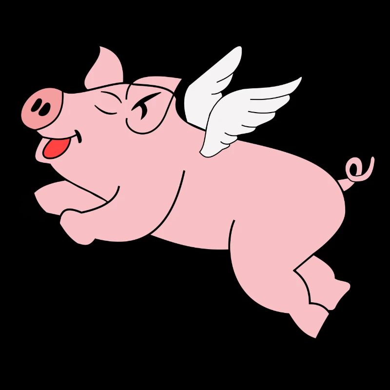 Schwein fliegende Geschenk