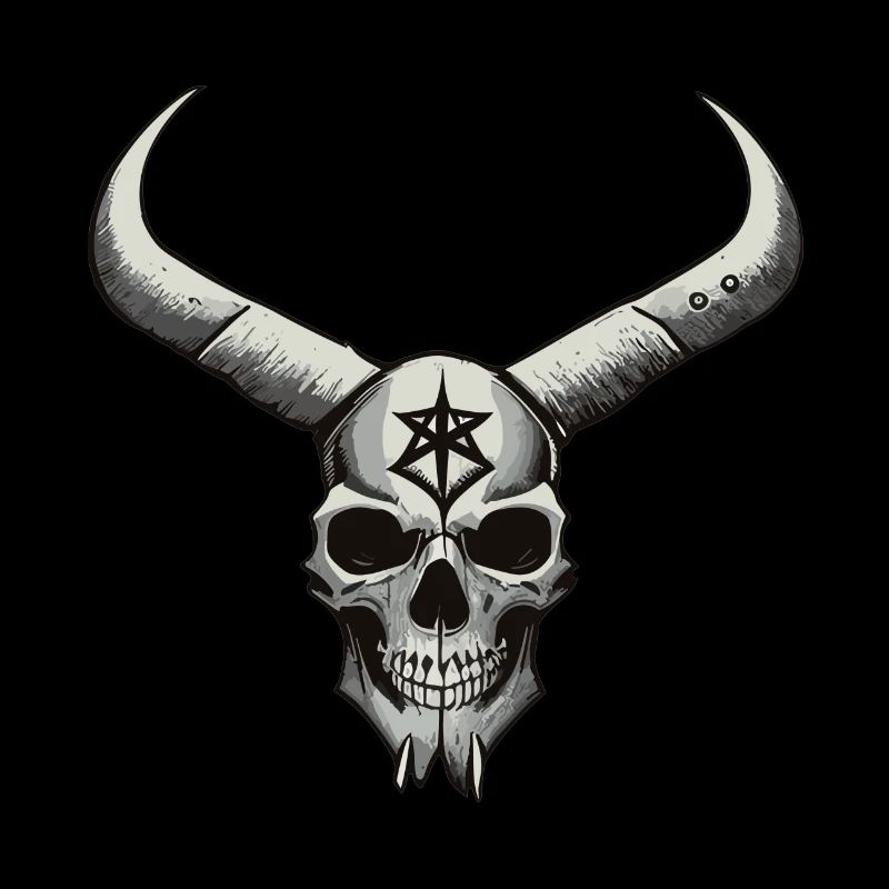 Demon Skull Grin