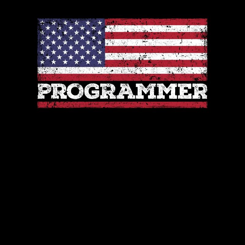 USA Flag Programmer Amerika Programmer