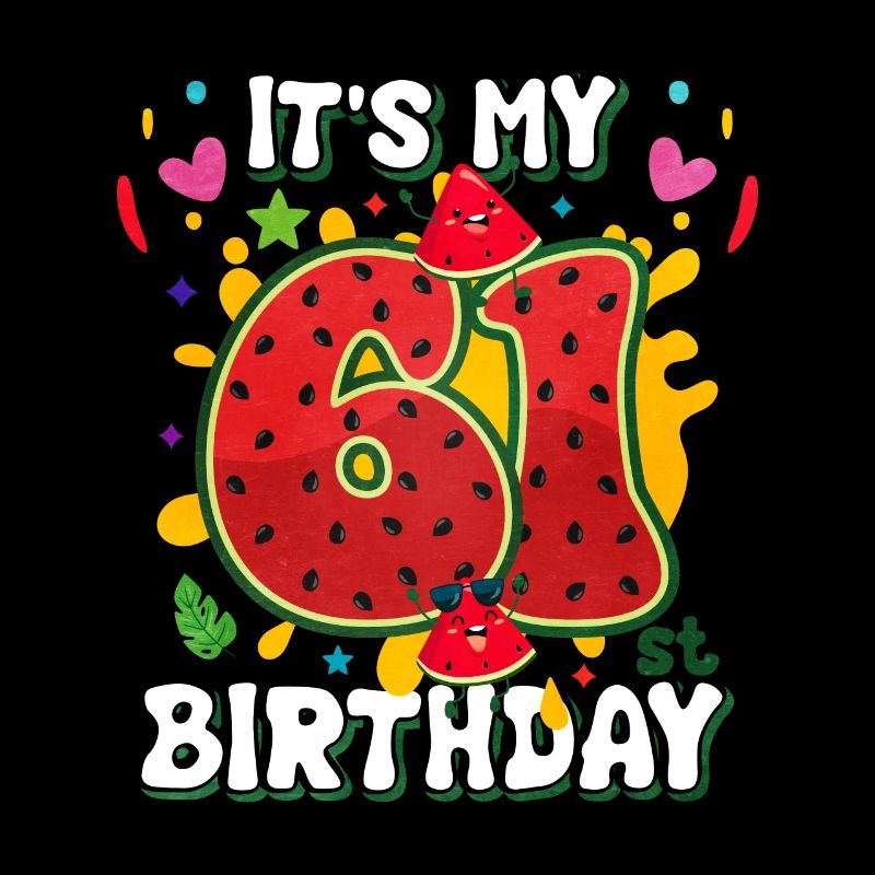 61e anniversaire Pastèque