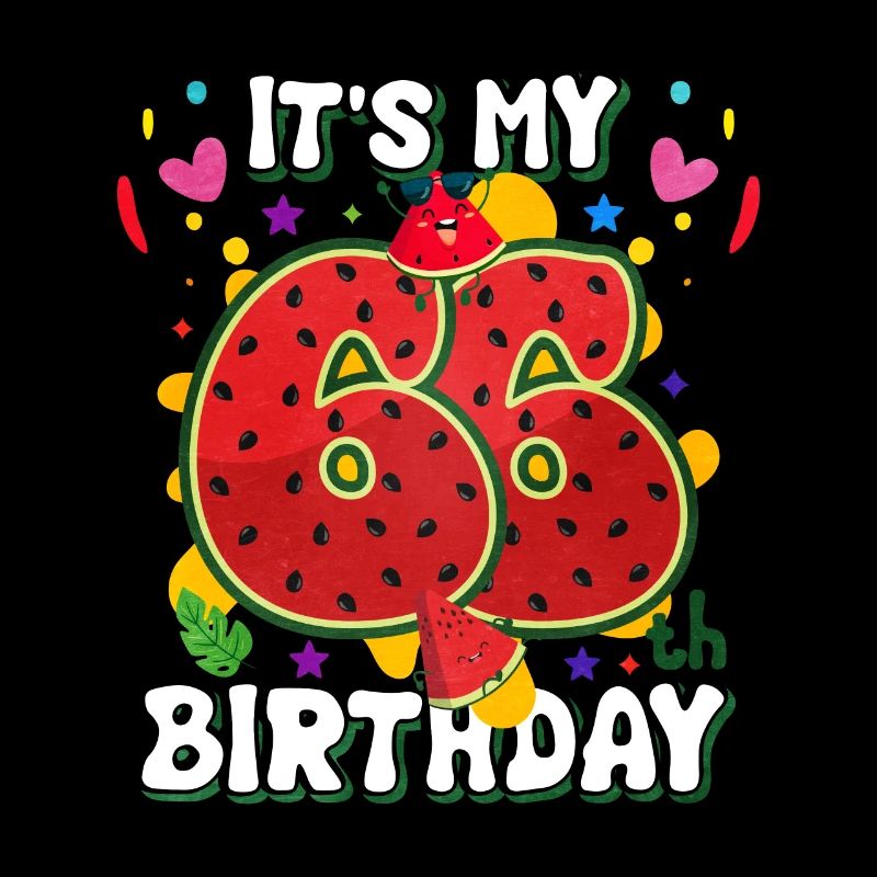 66e anniversaire Pastèque