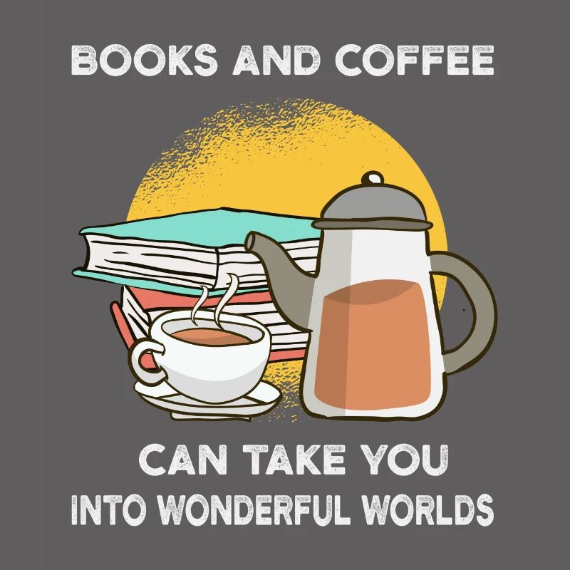 Bücher lesen, Kaffee trinken, das Böse bekämpfen